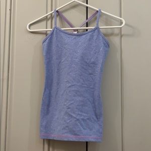 Ivivva tank - size 10 - periwinkle!